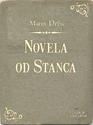 cover image of Novela od Stanca